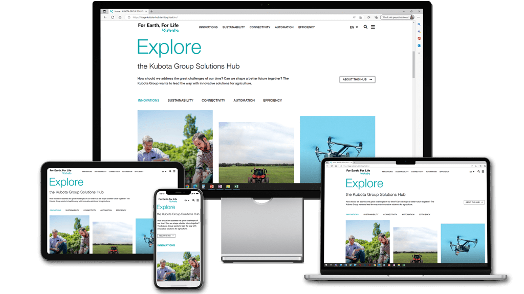 Kubota Group Solutions Hub 2023